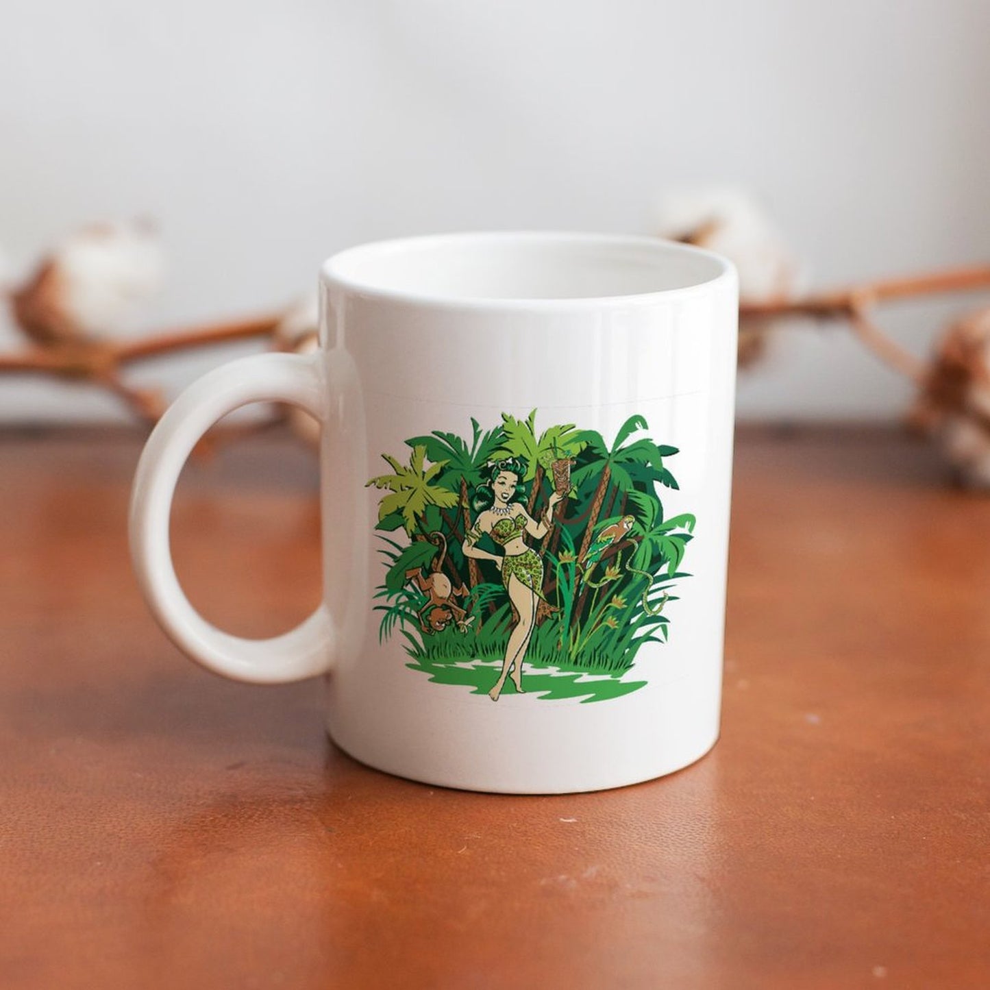 Customized White Mugs with Custom Image Text