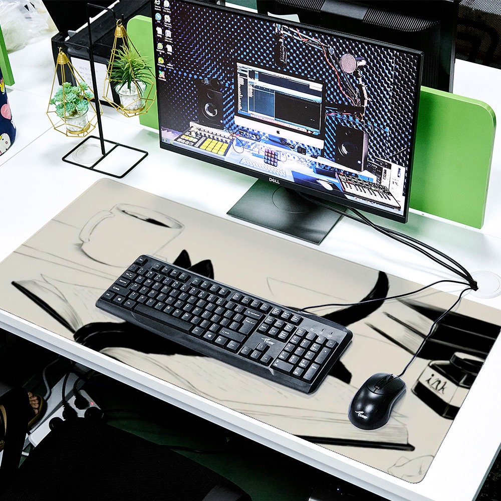 Cat Home Life Mouse Mat, Extra Large Mousepad, Gaming Mousepad