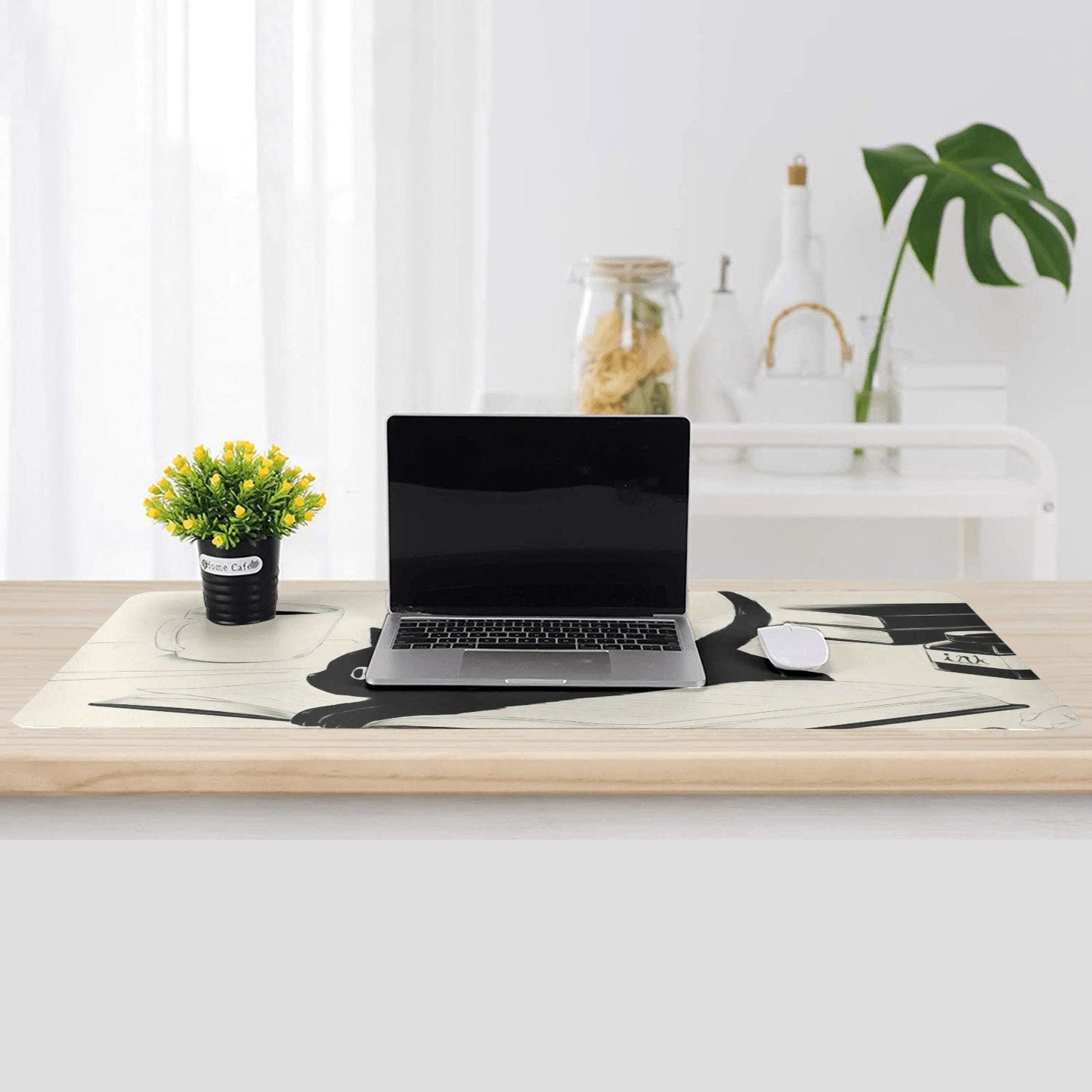 Cat Home Life Mouse Mat, Extra Large Mousepad, Gaming Mousepad