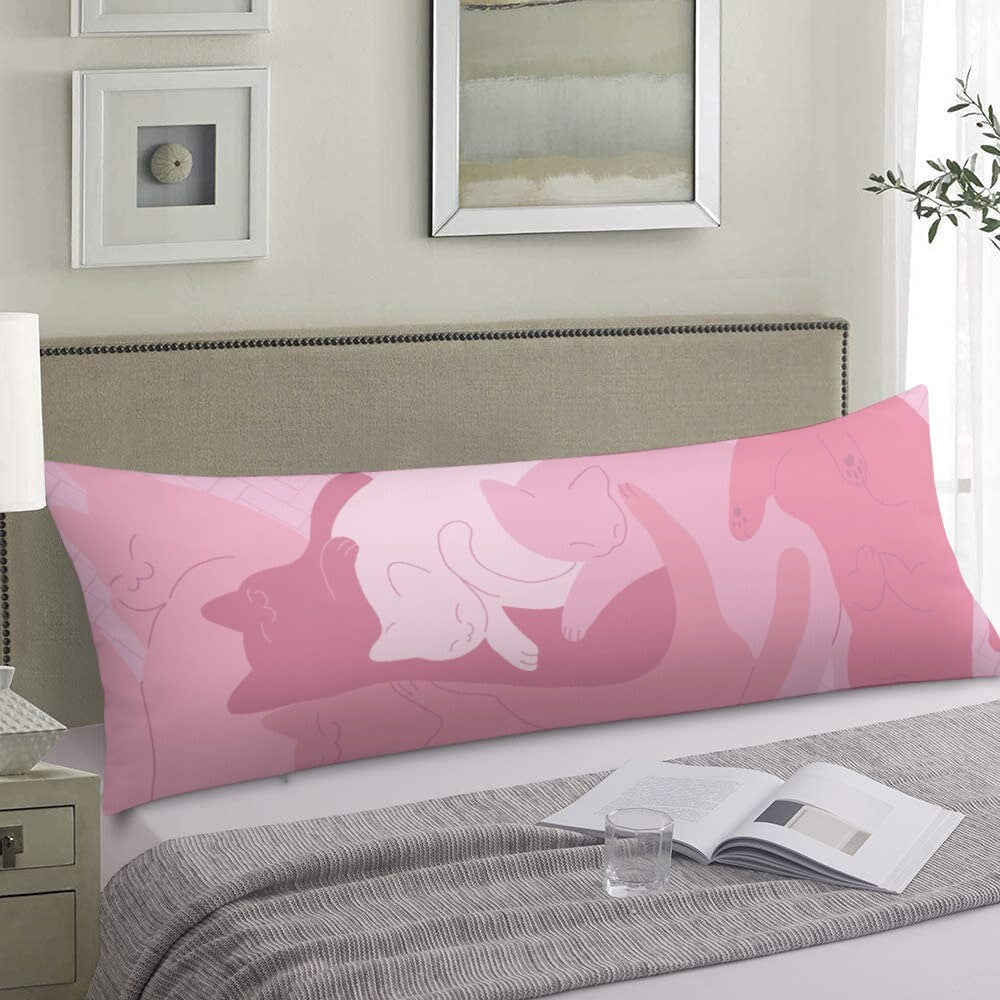 Cats Pillowcase, Kawaii Body Pillowcase, Perfect Gift For Girls