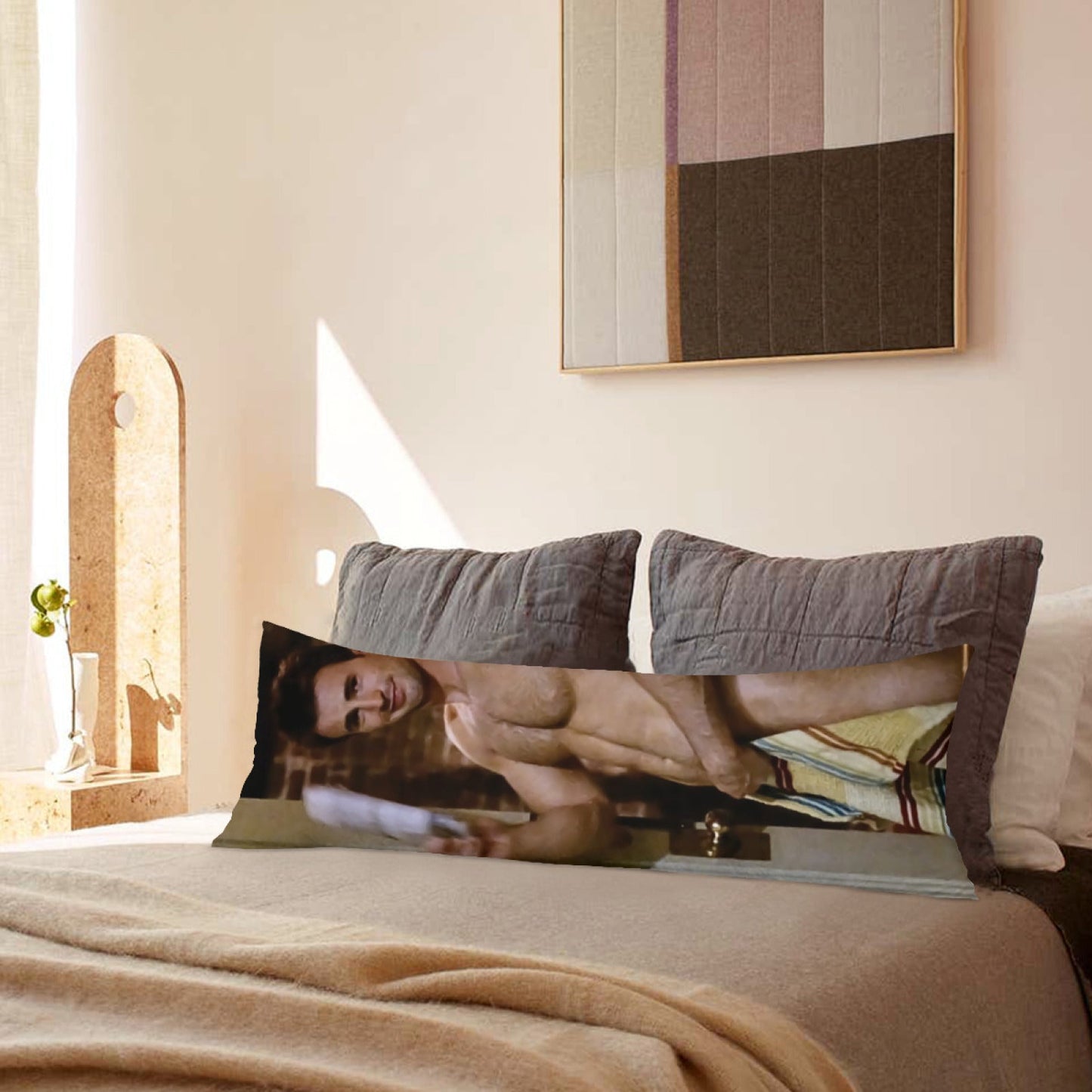 Chris Evans Body Pillowcase, Chris Evans Holiday Gifts Pillow Cover