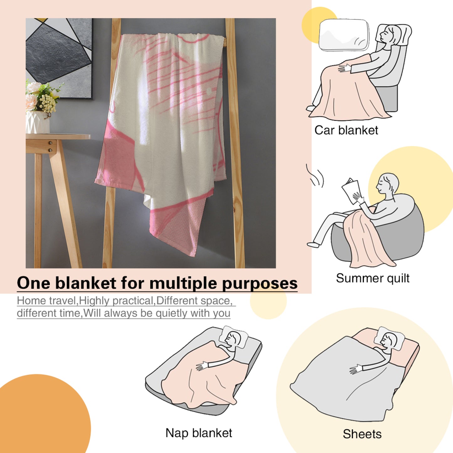 Anime Blanket, Anime Girls Holiday Gifts, Dakimakura Merch, Perfect Gifts
