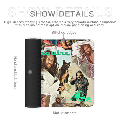 Jason Momoa Mouse Pad, Jason Momoa Holiday Gifts, Jason Momoa Merchandise