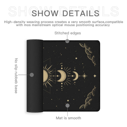 Japanese Zen Mouse Pad - Calm and Peaceful Design for Your Desk