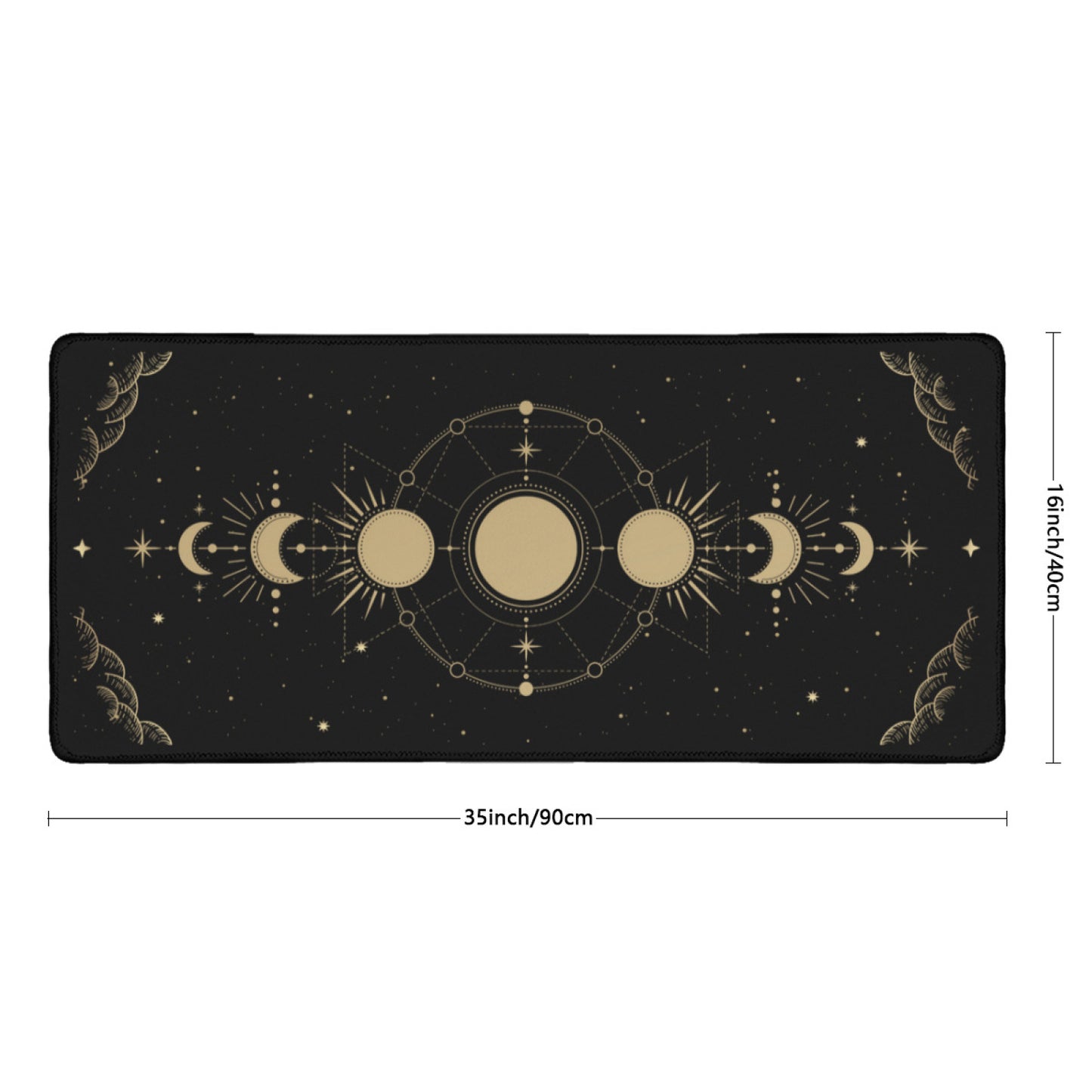 Japanese Zen Mouse Pad - Calm and Peaceful Design for Your Desk