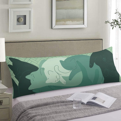 Cats Pillowcase, Kawaii Body Pillowcase, Perfect Gift For Girls